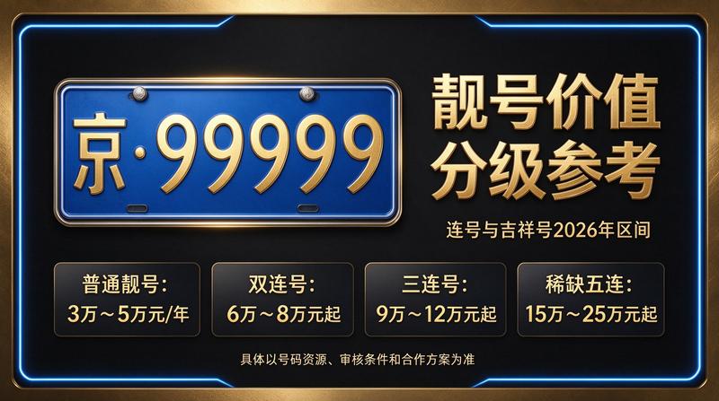 2026年新能源京牌租车服务展示